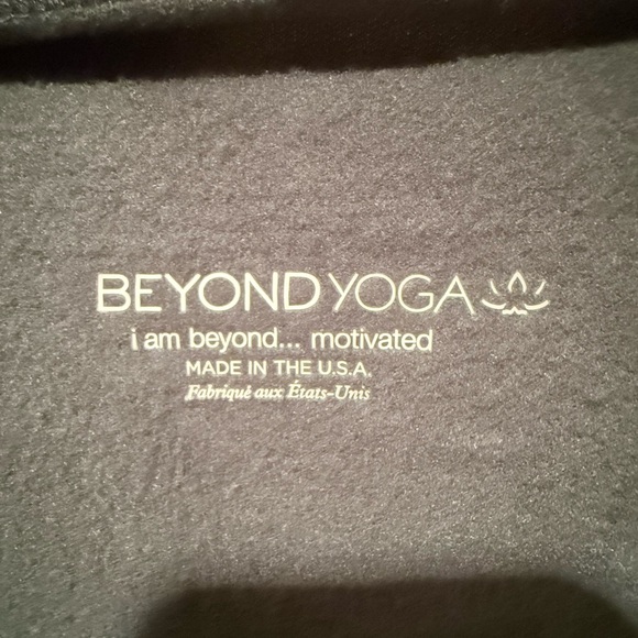 Beyond Yoga Tops - Beyond Yoga Charcoal Green Apparel
